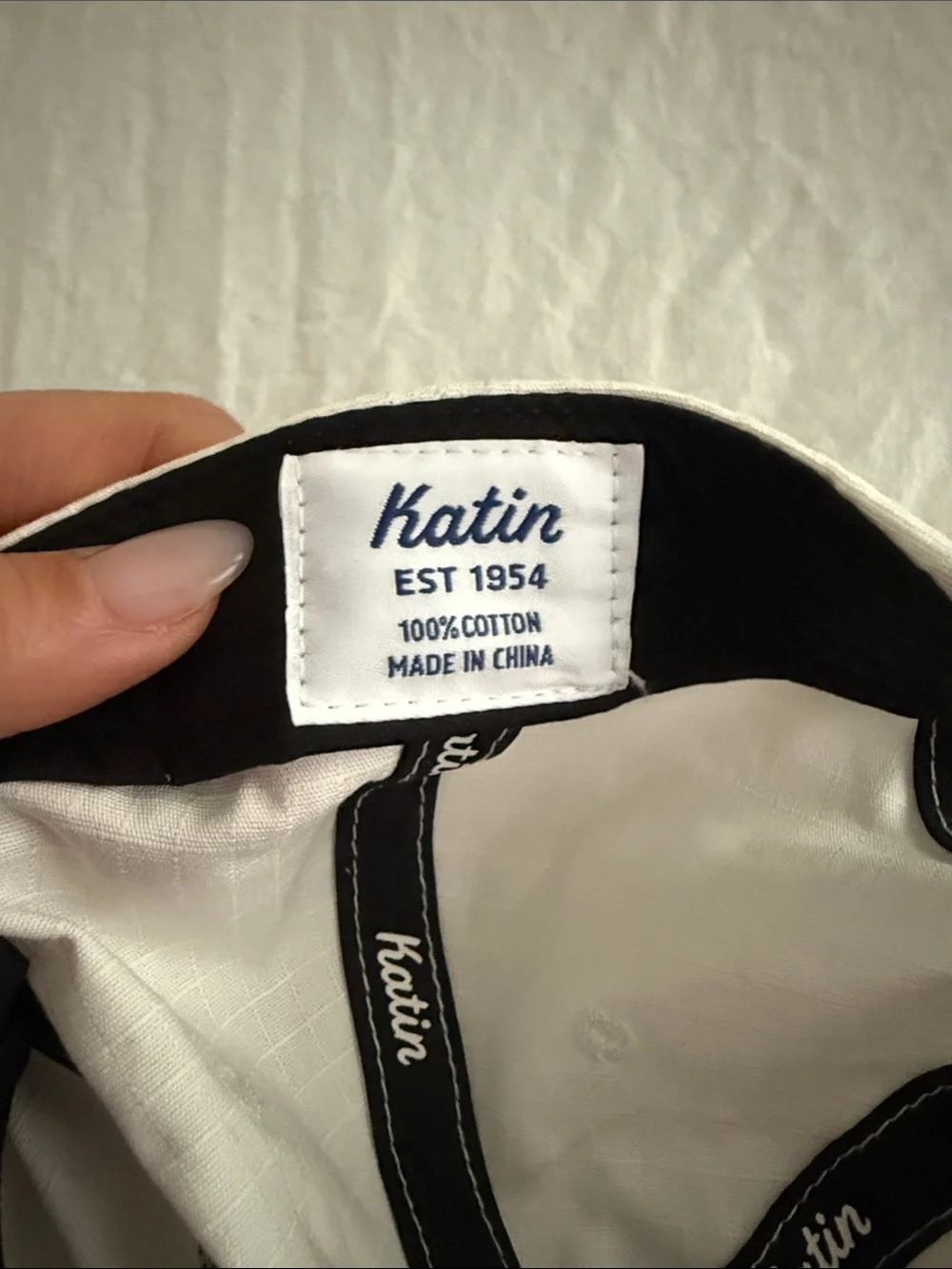 Katin White Mens Sunrise Patch Hat